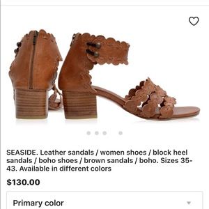 Handmade ELF Leather Sandals